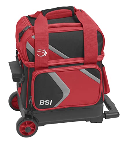 Bsi Dash Single Roller Black/Red/Gray #TOP18