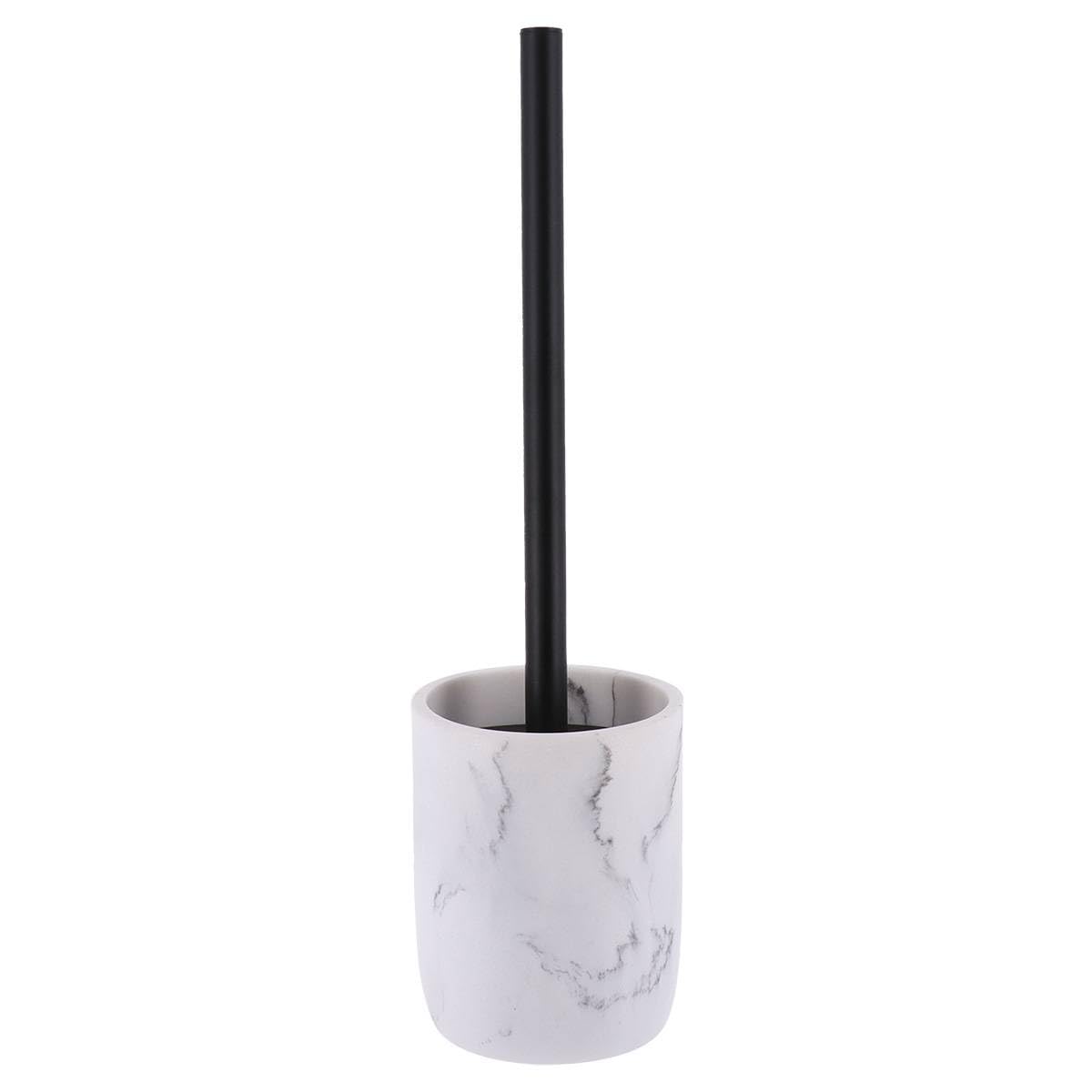 Tendance White - Toilet Brush Polyresin - Marble