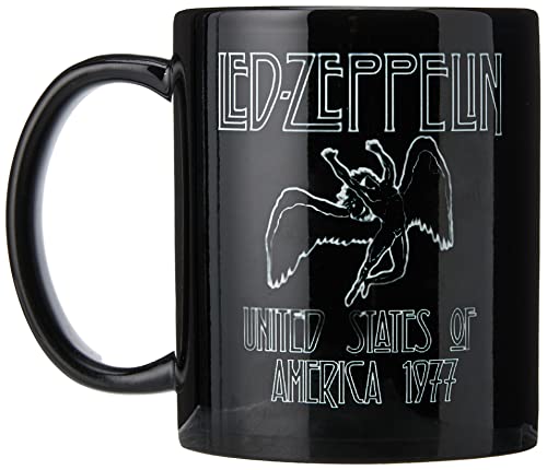 Mug de cerámica negro Led Zeppelin 11 oz miniatura 2