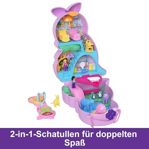 Polly Pocket 2-in-1 Mama & Joey Känguru Tragbarer Schatulle – Ansicht 6