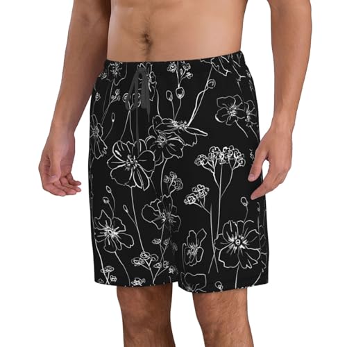 Neon Video Game Controller Men's Beach Shorts Quick Dry Swim Shorts with Pockets Summer Casual Swim Trunks2