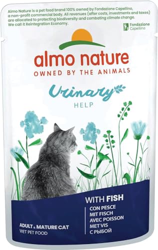 Almo Nature Urinary Help Wet Cat Food - 30x70g