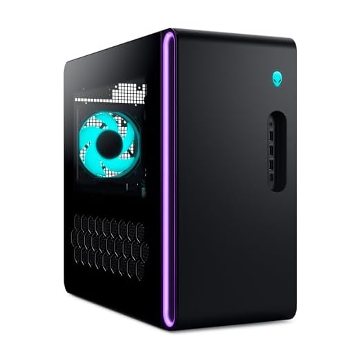 Alienware Aurora Gaming Desktop ACT1250 - Intel Core Ultra 7 265F, 32GB DDR5 RAM, 1TB SSD, NVIDIA GeForce RTX 5070, 1000W Platinum Rated PSU, Windows 11 Home, Clear Panel - Black