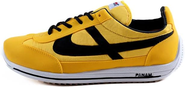 PANAM Classic Jogger | Unisex Tennis Shoe 5 Women/4 Men Yellow/Black