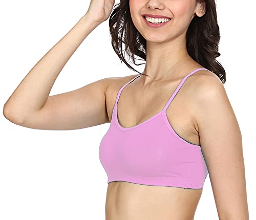 Image of Mysha Women Cotton Non-Wired Non-Padded Thinlace Everyday Sports Bra