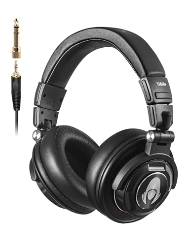 talomen TI660X Kopfhörer Over Ear,Kabelgebundene Stereo Musik Kopfhörer mit 50 mm...