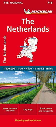 Michelin Netherlands Map 715