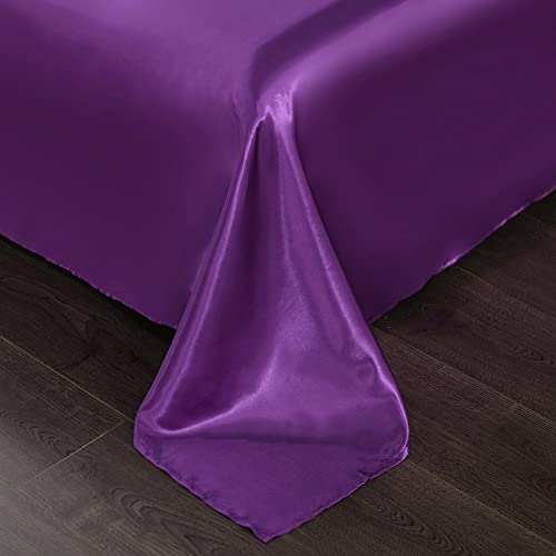 Drap de lit en satin doux pour des nuits confortables à la maison