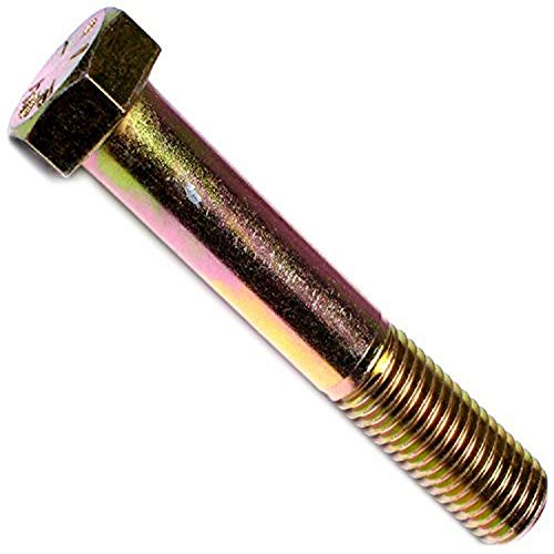 Image of Hard-to-Find Fastener Grade 8 Hex Cap Coarse Large Bolts, Bulk Pack, Steel Hex Bolts for Construction, Home Improvement, 3 /4-10 x 4-1 /2, Pack of 10