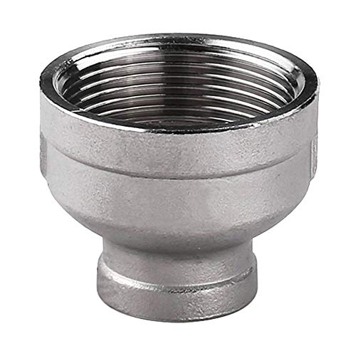 Manguito reductor de acero inoxidable 304 NPT hembra 2 x 1-1/2 2