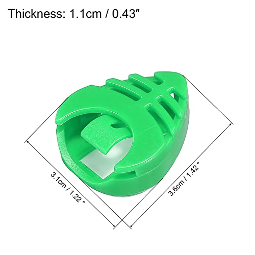 sourcing map Guitare Médiator Support Plastique Forme Cœur Vert pour Guitare, Basse, Ukulélé avec Adhésif Retour et… - Les Beatles, Paul McCartney, John Lennon, RIngo Starr, George Harrison sourcing map Guitare Médiator Support Plastique Forme Cœur Vert pour Guitare, Basse, Ukulélé avec Adhésif Retour et… – Image 3