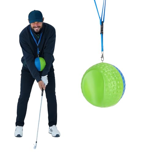 MELE LINKS Golf Training Aid Ball with Adjustable Lanyard – Impact Practice...