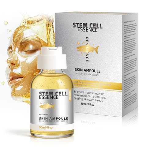 Salmon DNA Ampoule,Salmon Stem Cell Serum with PDRN,Infused with Niacinamide,Ampoule for Deep Hydration, Radiance, 1 fl.oz (30ml)