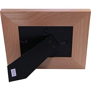 Customgiftsnow grandkids the best party of growing old engraved tabletophanging natural alder wood picture frame 4×6 horizontal  urban country home decor