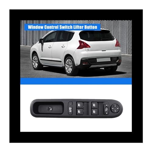 Interrupteur de leve-vitre 96644915XT pour reparer la commande conducteur bloquee