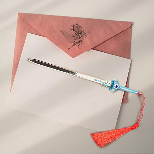 Sword Art Online briefopener in de vorm van het zwaard Flashing Light van Yuuki Asuna met schede en standaard… - Afbeelding 4