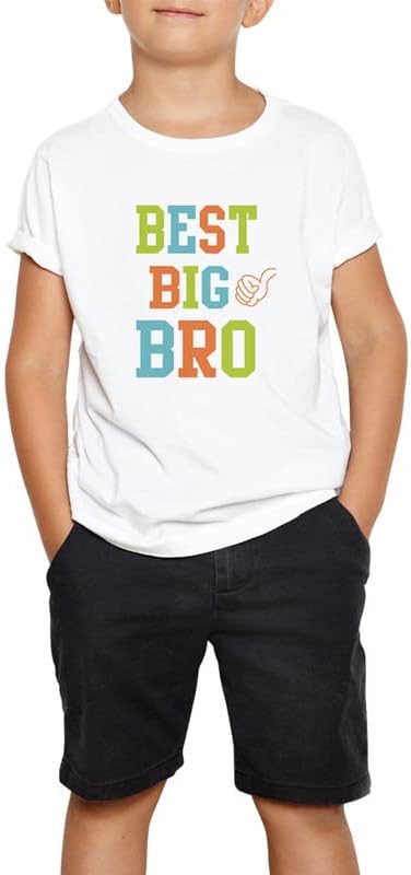 LIMIT Fashion StoreBest Big Bro Kids T-Shirt (Boys)