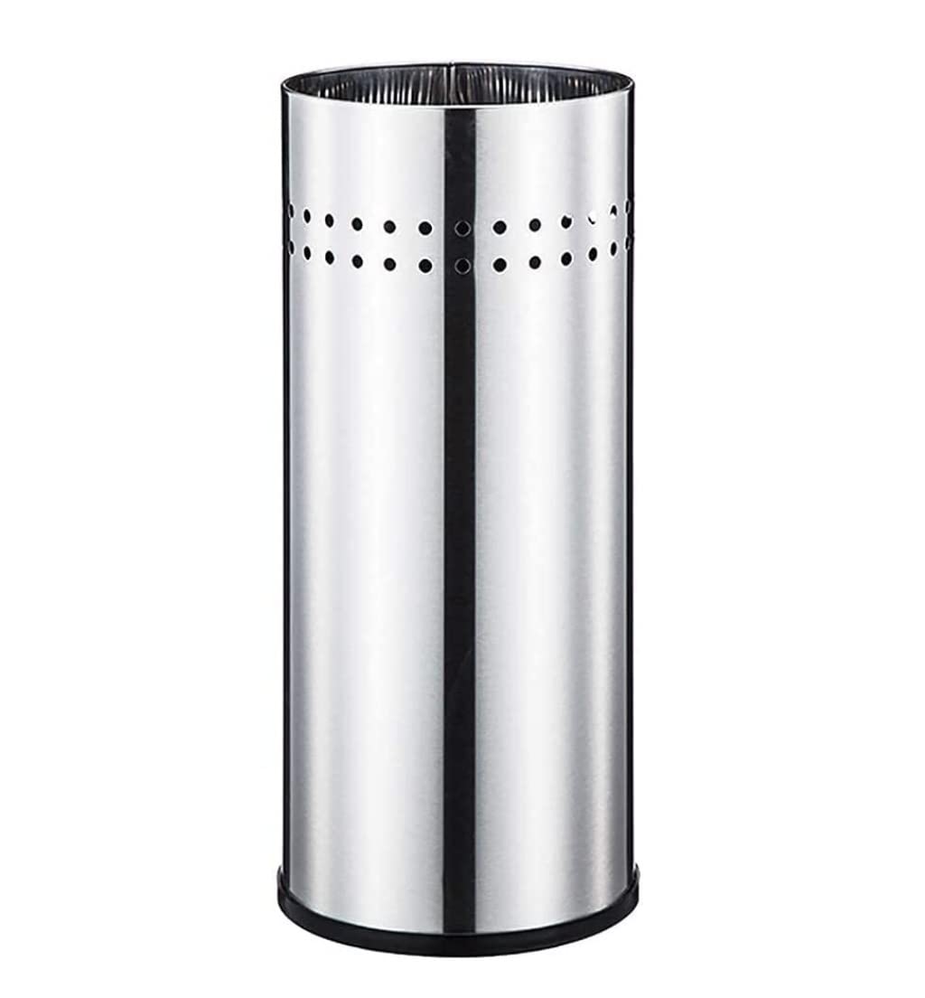 HYLYGFH Stainless Steel Umbrella Holder - Modern Round Umbrella Stand, Creative Umbrella Rack for Home & Office, Stylish Umbrella nizer & Bucket