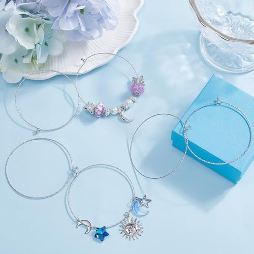 SUNNYCLUE 18pcs Blank Bangle Bracelets - Image 4