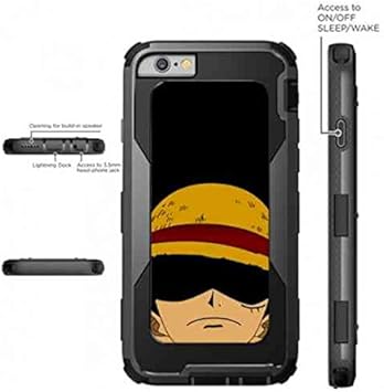 Amazon Iphone 6 Iphone 6s アニメーション コメディ映画 ケース One Piece ワンピース モンキー D ルフィ人気の ケース カバー One Piece ワンピース 高級素材ケース ケース カバー 通販