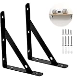 [Größe] Regalhalterungsgröße: 120 * 70 * 20 mm, lange Schraubengröße: 3 cm; kurze Schraubengröße: 1,6 cm. Diese beweglichen Regalhalterungen sind mit 4 Expansionsrohren leicht zu zerlegen, leicht zu montieren und können zum Tragen schwerer Gegenstände verriegelt werden.