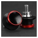 pour Honda XL 750 XL750 TRANSALP 2024 2025 Pieds De Biellette De Bras Oscillant Et Vis De Béquille Bobines Bras Oscillant Diabolos De Béquille(Rouge)