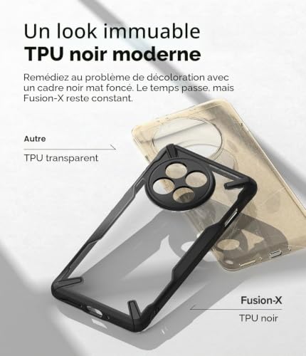 Coque OnePlus 13R antichoc de défense militaire contre les chutes et rayures - 4