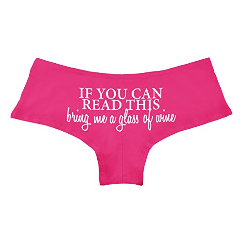Decal Serpent If You Can Read This Bring Me A Glass Of Wine Funny Women'S Boyshort Underwear Panties cover