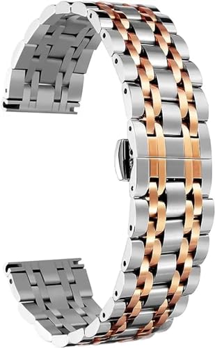 Bracelet de montre en acier 316L BIK 6 couleurs le cadeau idéal pour homme et femme