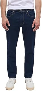 MUSTANG Herren Jeans Washington Straight Straight Fit Blau - Dark Blue Denim, Größe:29W / 32L, Farbvariante:Dark Blue Denim 900