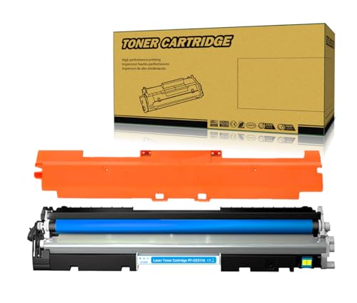 Okra Toner Kompatibel mit HP 126A Cyan ( HP CE311A ) HP 130A Cyan ( HP CF351A ) für HP Colour Laserjet CP1025nw CP1025 M175a M175nw M176n M177fw HP Laserjet Pro 100 HP Laserjet Pro M275 M275nw Okra Toner Kompatibel mit HP 126A Cyan ( HP CE311A ) HP 130A Cyan ( HP CF351A ) für HP Colour Laserjet CP1025nw CP1025 M175a M175nw M176n M177fw HP Laserjet Pro 100 HP Laserjet Pro M275 M275nw