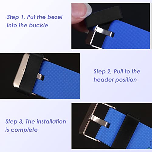 BAOSROY Anelli di Sicurezza di Ricambio,Cinghie in...