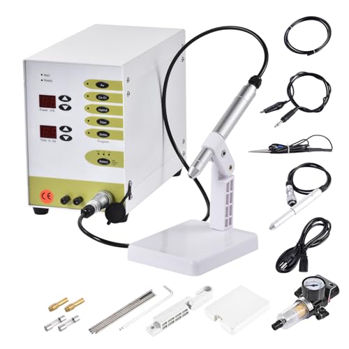 Image of Jewelry Automatic Spot Welding Machine, Portable Handheld Welding Machine With LCD, 110v Permanent Jewelry Welder Kit For D I Y Jewelrys Repair Gold And Hardware Workpiece