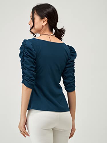 Image of AASK Casual Solid Women Top
