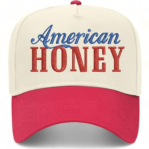 BROTHER TRUCKERS American Honey Stacked Hat (US Alpha One Size Red/Natural)