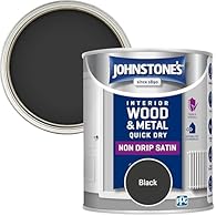 Johnstone’s Quick Dry Satin provides a contemporary, mid sheen finish for interior wood and metal including skirting boards, doors, radiators and staircases. The water based, low odour formulation is self-undercoating, non-yellowing and quick drying ...