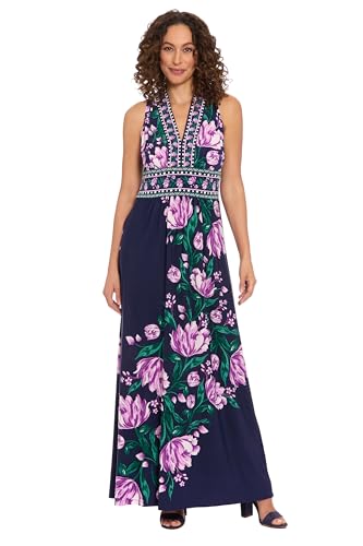 Image of Women's Sleeveless V-Neck Maxi Dress for Women | Casual Dresses for Women