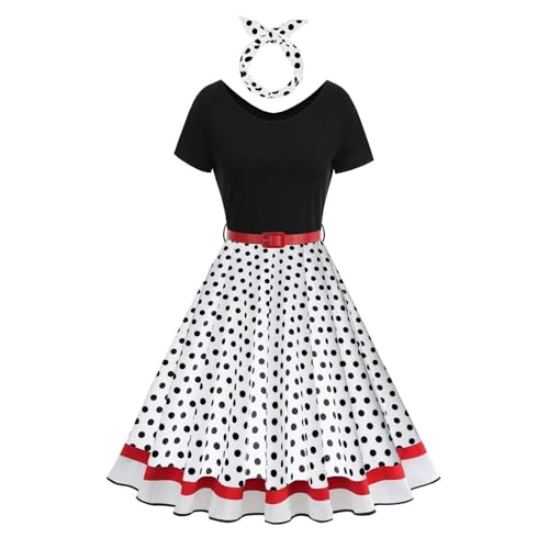 Robe rockabilly fluide pour silhouette sublimée lors d'un mariage rétro