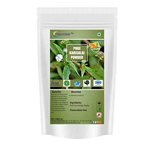 Neotea Eclipta Prostrata | Karisalai | Karisalankanni | Bhringraj | False Daisy Powder - 500g