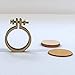 Tofover DIY Wooden Cross Stitch Hoop Mini Ring Embroidery Circle Sewing Kit Frame Craft 7Pcs/Set