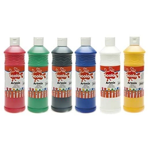 Vibrant Water Based Tempera Paint