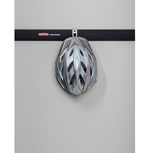 Image of Rubbermaid Fasttrack Compact Hook for Garage Organization, Soft Grip, Ideal for Cords /Ropes /Small Hoses /Camping Chairs (Pack of 6)