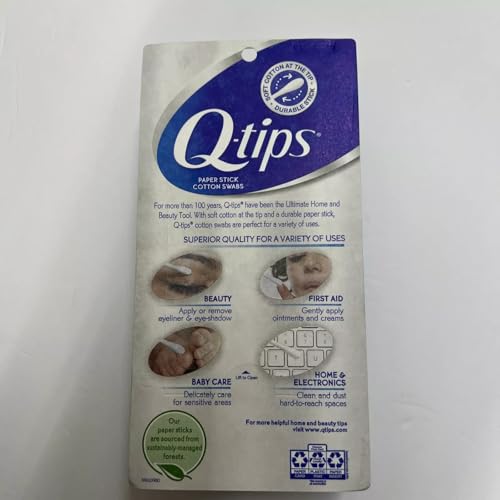 Q-Tips Cotton Swabs 375 Pcs.