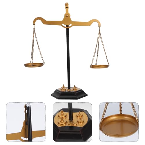 Balance en fer forgé UKCOCO objet déco vintage pour table et bureau - 8