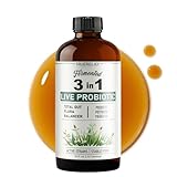 3-in-1 Live Liquid Probiotic & Prebiotic with Postbiotic | Refrigerated Live Cultures for Women & Men | 10 Strains & 18 Herbs for Complete Gut Health & Microbiome Support (16 fl oz) (1)