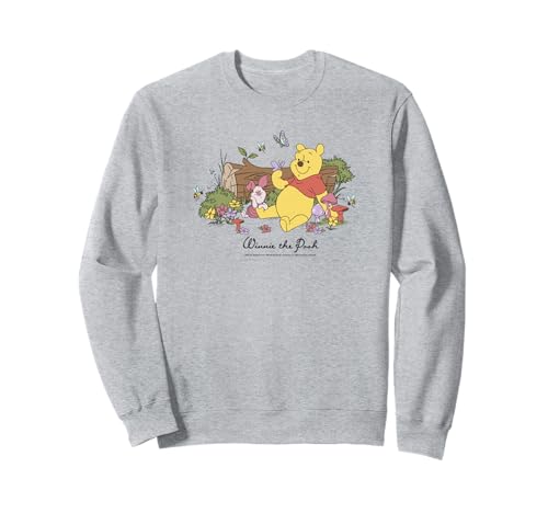 Sweat Winnie l Ourson Disney vintage imprimé floral pour un look casual