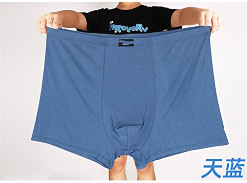Calzoncillos bóxer de talla grande 2XL-13XL de modal cómodo para hombres de 50 a 210 kg 4