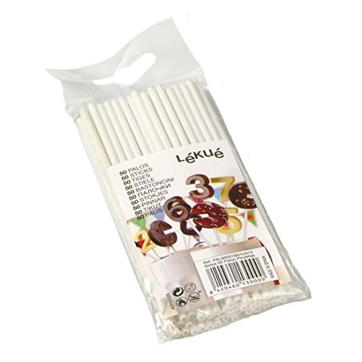Lékué Palos para Cake Pop, Blanco