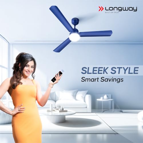 LONGWAY Store LONGWAY Luminair 1200 mm BLDC Ceiling Fan with Remote, - Image 3
