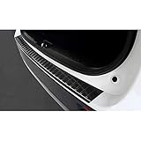 Avisa Protection de seuil arrière inox noir compatible avec Suzuki Vitara II 2015-2018 & FL 2018- inkl. Hybrid 'Ribs'